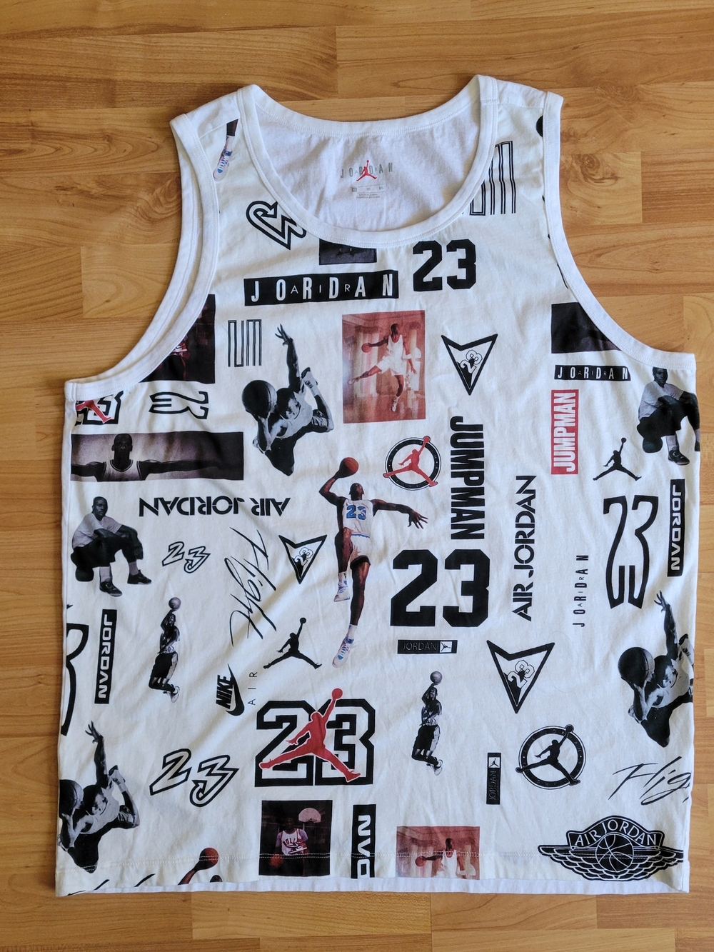 Nike Jordan Jumpman XL Tank Top Muscle Shirt Extra Large Gym Training Basketball